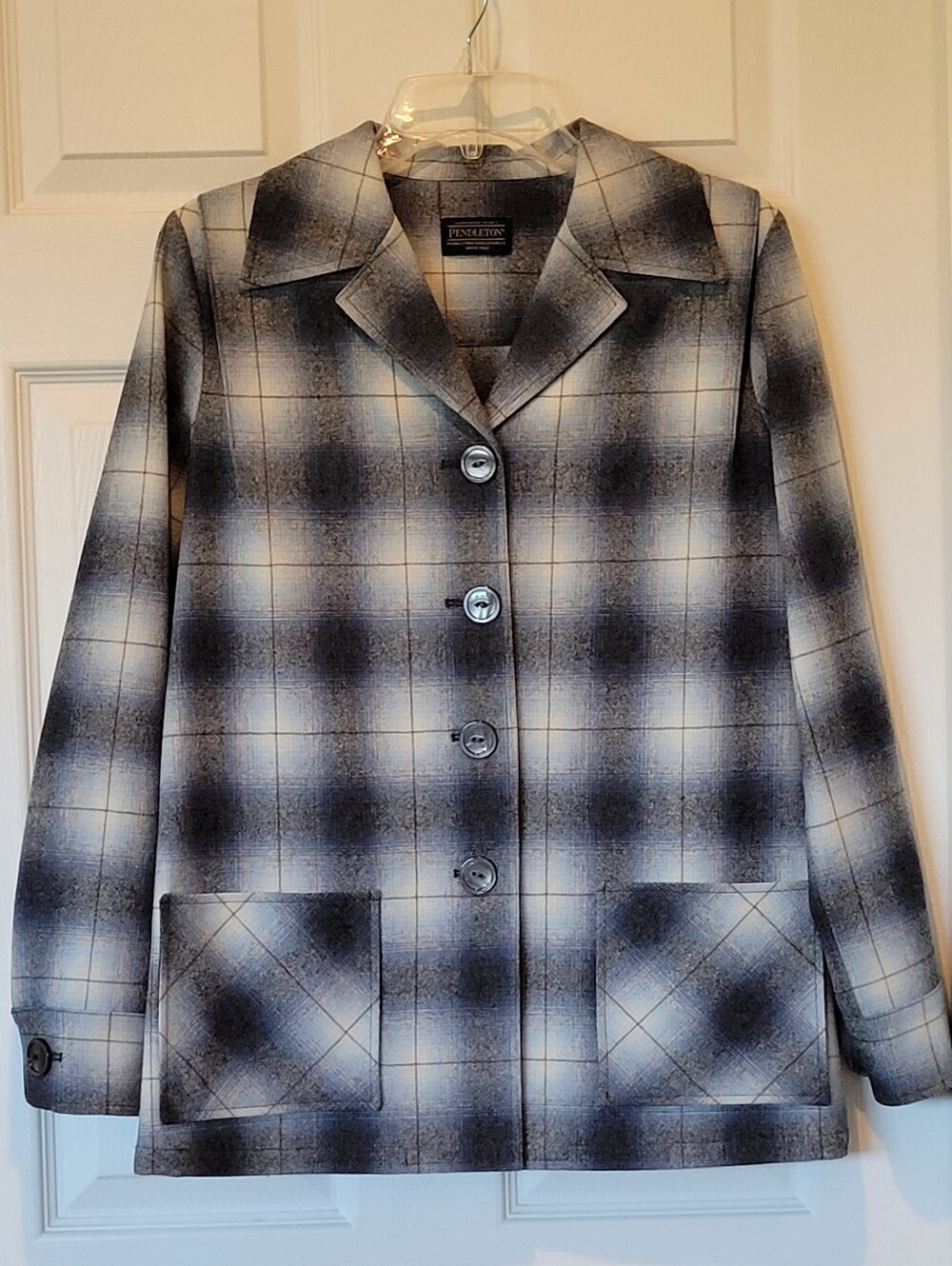 Vintage Pendleton Women's Plaid Wool Jacket